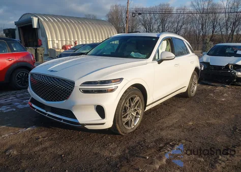 2025 Genesis Gv70 2.5T Awd из США, поврежденный, VIN 5NMMADTB8SH022107